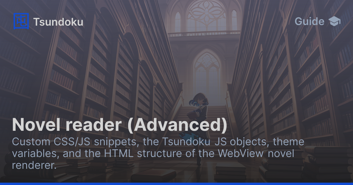 Novel reader snippets | Guides