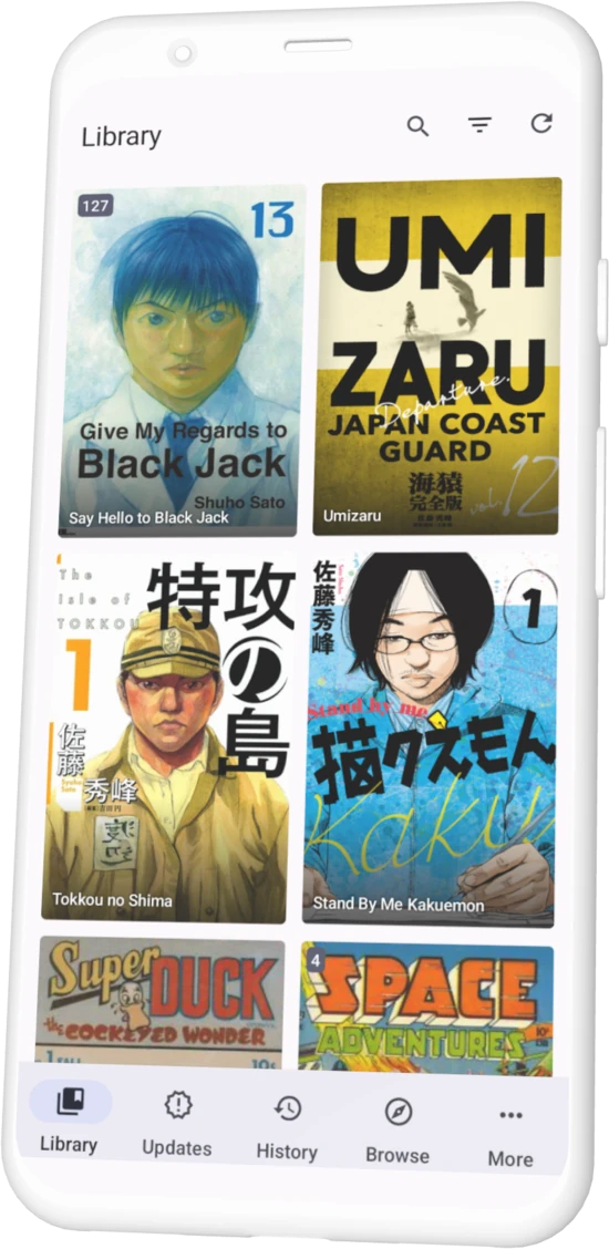 Tsundoku Library Tab Dark